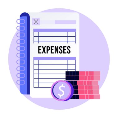 Giderleri gösteren düz bir resim