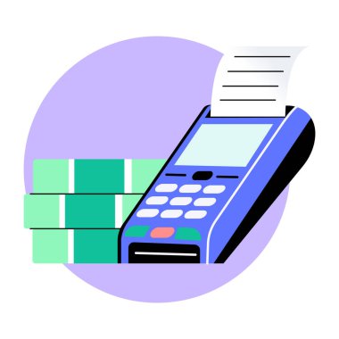 Pozisyon makinesini gösteren düz bir çizim