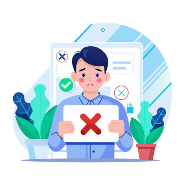 Kartın son kullanma tarihini gösteren düz bir çizim