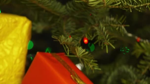 Ajándékok Karácsonyi Ünnepre — Stock videók