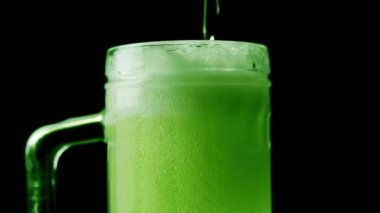  Beer on the Saint Patricks day. The celebration of Saint Patricks Day. 