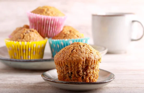 Mescolare Cereali Muffin Semi — Foto Stock
