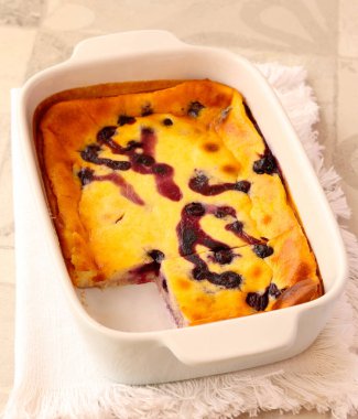 Kutuda yabanmersini kuarklı cheesecake