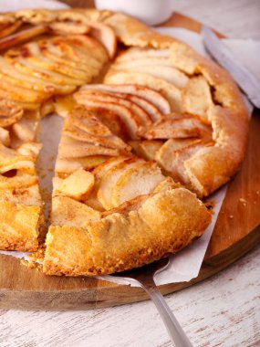 Bal elmalı ve armutlu kek.