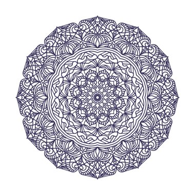 Complex mandala design for adult coloring books, decorations, backgrounds, banners etc.