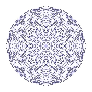 Mandala design for adult coloring books, decorations, backgrounds, banners etc.