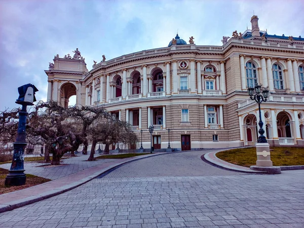 Outono 2022 Ucrânia Odessa Odessa State Academic Opera Ballet Theatre — Fotografia de Stock