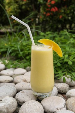 Taze ve lezzetli ananas püresi