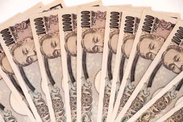 日本円紙幣1万枚 マネーコンセプト — ストック写真