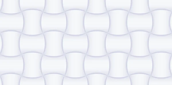 3Dパターン編組紙リボン ベクターイラスト — ストックベクタ