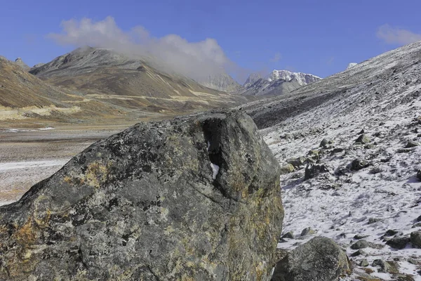 Vista Panorámica Las Montañas Del Himalaya Zona Rocas Del Himalaya — Foto de Stock
