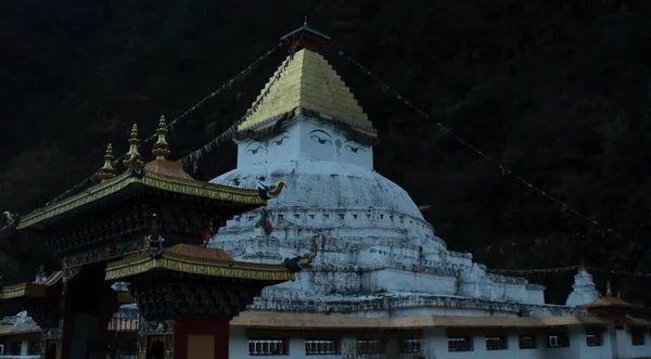 Tawang Arunachal Pradesh Inde Décembre 2019 Chœur Gorsam Ancien Célèbre — Photo