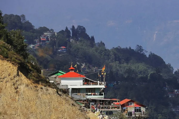 Darjeeling Nyugat Bengál India 2022 Március Hegyek Földcsuszamlásnak Kitett Területe — Stock Fotó