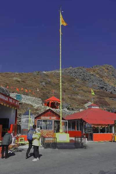 Nathu Pass Sikkim India November 2022 Old Baba Mandir Dedicated — 图库照片