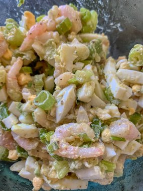 Seafood shrimp salad - image