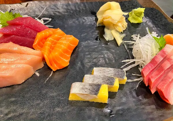 Japon Sashimi Kültür Tadı Imaj — Stok fotoğraf