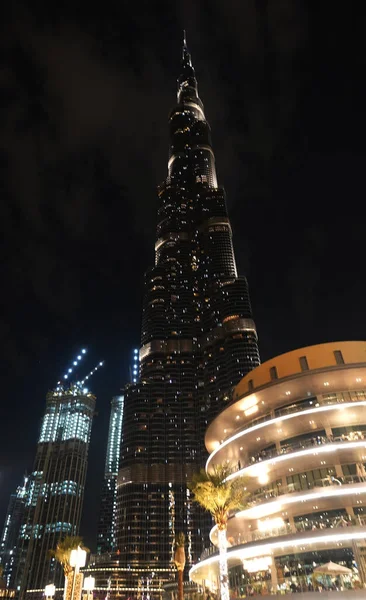 Dubai Uae Φεβρουαρίου 2020 Ψηλότερο Κτίριο Στον Κόσμο Burj Khalifa — Φωτογραφία Αρχείου