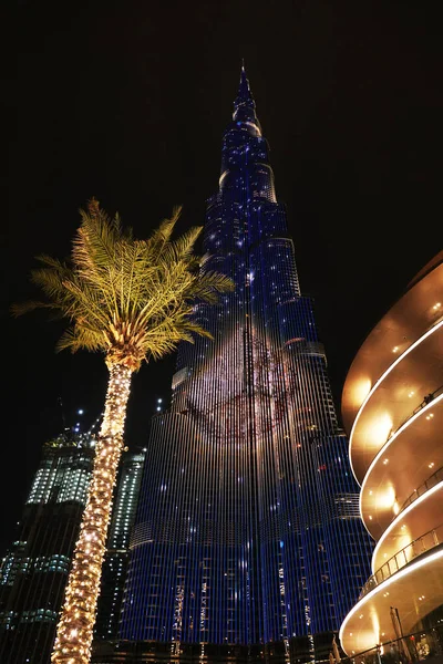 Dubai Emirados Árabes Unidos Fevereiro 2020 Edifício Mais Alto Mundo — Fotografia de Stock