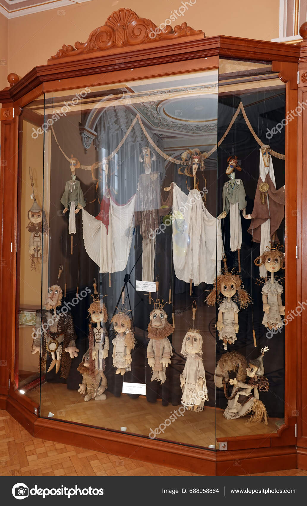 Kyiv Ukraine September 2023 Puppets Kyiv State Puppet Theater Which