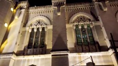 Basilica Notre Dame de Fourviere. Yüksek kalite 4k görüntü