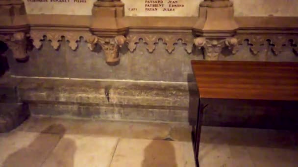 Basilica Notre Dame Fourviere Yüksek Kalite Görüntü — Stok video