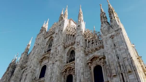 Duomo Milano Bakıyorum Yüksek Kalite Görüntü — Stok video