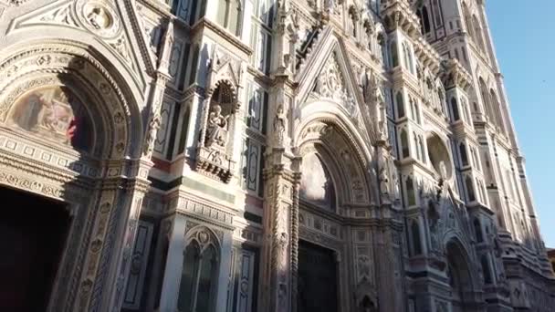 Looking Santa Maria Del Fiore High Quality Footage — Stock Video
