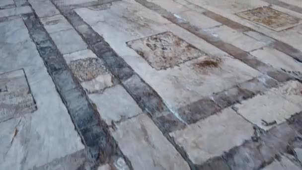 イタリアのピサにある古代モニュメント墓地の入口 高品質の4K映像 — ストック動画