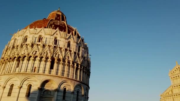 Dívám Baptisterio Pisa Vysoce Kvalitní Záběry — Stock video