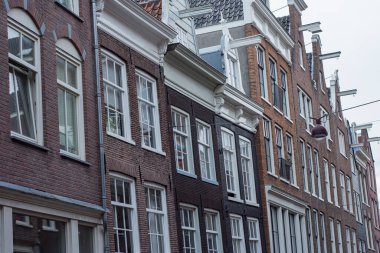 Amsterdam, Hollanda 'dan sokak fotoğrafçılığı, 2019. Yüksek kalite fotoğraf