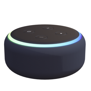 Şeffaf arkaplanı olan 3D render hoparlör