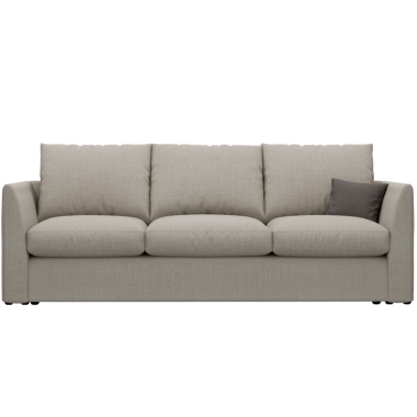 3 boyutlu gri kanepe şeffaf arka planlı ev dekoru