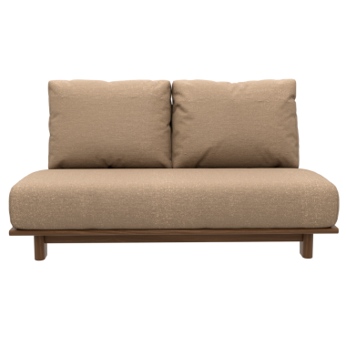 3D bej kanepe şeffaf arka planlı ev dekoru