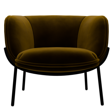 3D yeşil kanepe şeffaf arka planlı ev dekoru