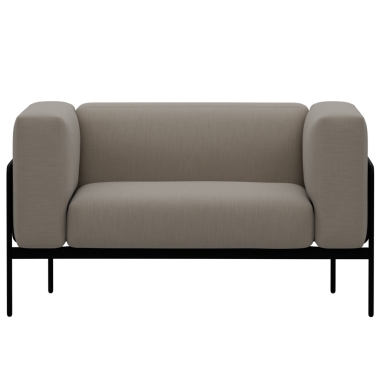 3D bej koltuğu şeffaf arka planlı ev koltuğu dekorasyonu