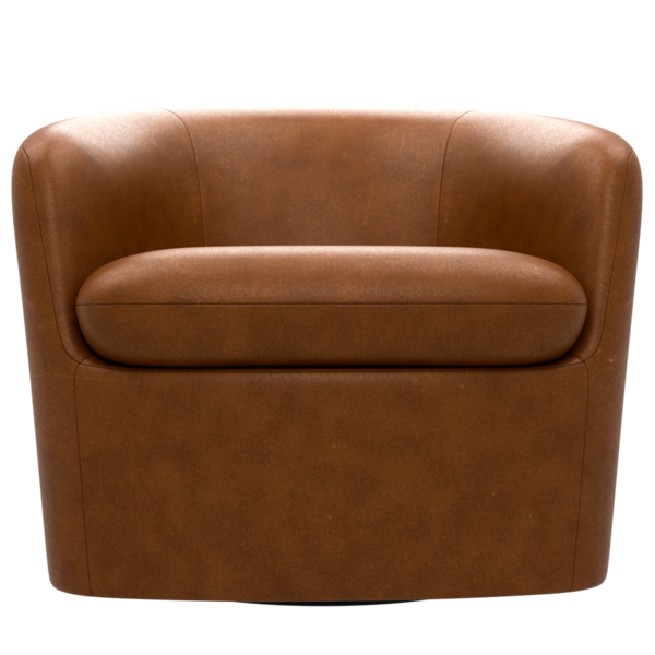 3D işlemeli kahverengi kanepe şeffaf arka planlı ev koltuğu dekorasyonu