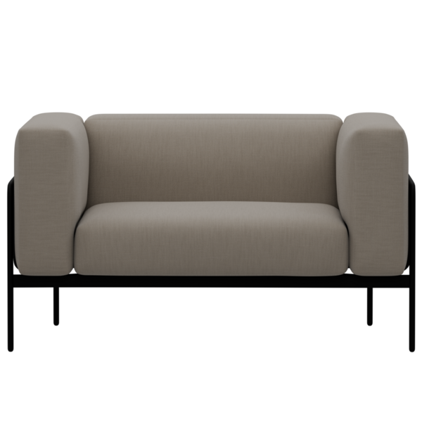 3D bej koltuğu şeffaf arka planlı ev koltuğu dekorasyonu