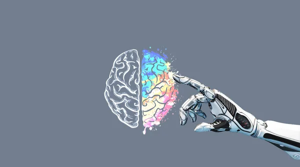 Bir insan beyninin 3 boyutlu canlandırması