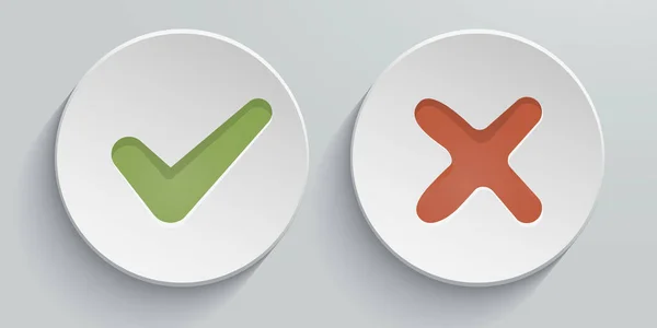 stock image check mark icon. vector illustration