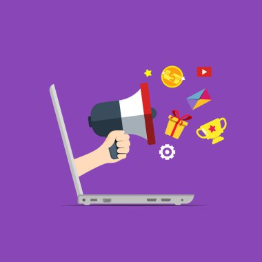 Sosyal Medya Pazarlama Sancak Tasarımı