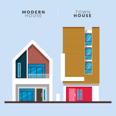 Modern ve Townhouse Ev Tasarımı