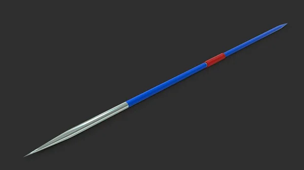 3d rendered illustration of javelin throw