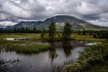 Norveç Hemsedal yakınlarında Skogshorn Dağı
