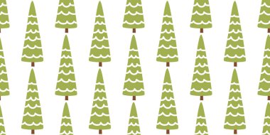 Kış ve Noel Temalı Kusursuz Desen