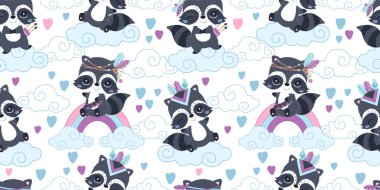 Şirin Rakun seamless modeli