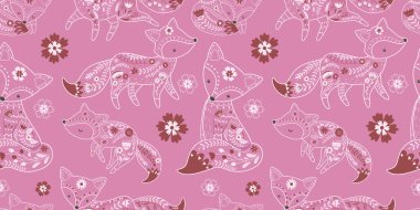 Güzel Halk Tilkisi Kusursuz Şablon