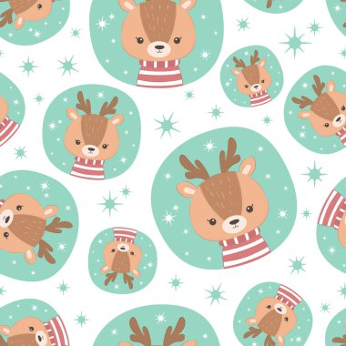 Şirin Ren geyiği Seamless Modeli