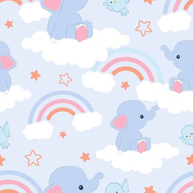 Sevimli yavru hayvanlar kusursuz desenli.