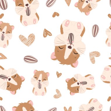 Sevimli yavru hayvanlar kusursuz desenli.