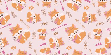 Sevimli yavru hayvanlar kusursuz desenli.